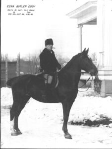 Ezra Butler Eddy, fondateur la la E.B. Eddy Manufacturing Co. Sa compagnie deviendra l'une des plus importantes allumettières et papetières du pays.