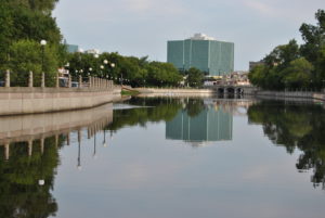 Le ruisseau de la Brasserie est aujourd'hui un lieu attrayant, au coeur de l'île de Hull.